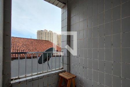 Sacada de apartamento para alugar com 1 quarto, 40m² em Maracanã, Praia Grande