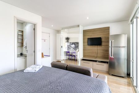 Apartamento à venda com 34m², 1 quarto e sem vagaSala/Quarto