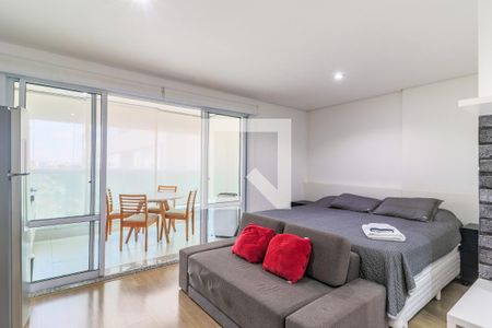 Apartamento à venda com 34m², 1 quarto e sem vagaSala/Quarto