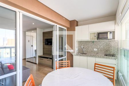 Apartamento à venda com 34m², 1 quarto e sem vagaVaranda/Cozinha
