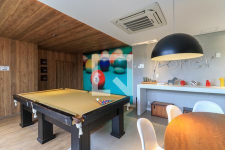 Apartamento à venda com 34m², 1 quarto e sem vagaÁrea comum - Salão de Jogos