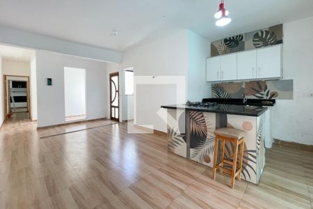 Sala  de casa de condomínio para alugar com 2 quartos, 125m² em Novo Horizonte, São Bernardo do Campo