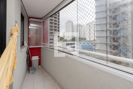 Varanda da Sala de apartamento para alugar com 1 quarto, 37m² em Cidade Monções, São Paulo
