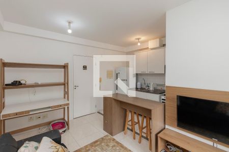 Sala de apartamento para alugar com 1 quarto, 37m² em Cidade Monções, São Paulo