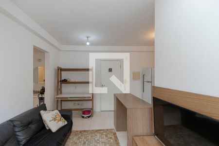 Sala de apartamento para alugar com 1 quarto, 37m² em Cidade Monções, São Paulo