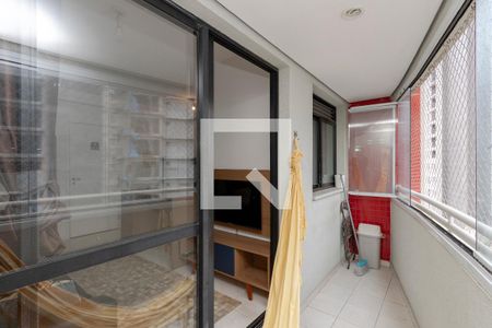 Varanda da Sala de apartamento para alugar com 1 quarto, 37m² em Cidade Monções, São Paulo