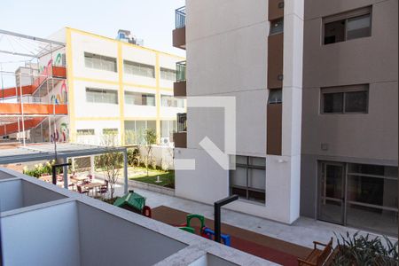 Vista da sala de kitnet/studio para alugar com 1 quarto, 20m² em Ipiranga, São Paulo