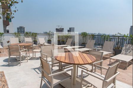 Studio para alugar com 20m², 1 quarto e sem vagaRooftop