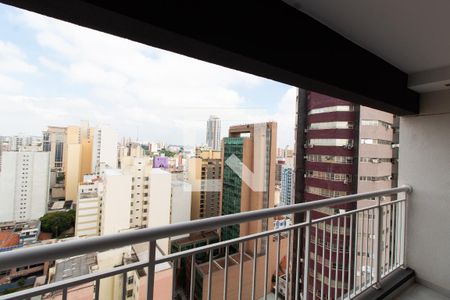 Vista da Sacada Sala de apartamento à venda com 2 quartos, 58m² em Centro, Campinas