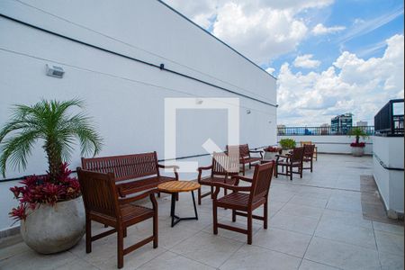 Apartamento à venda com 33m², 1 quarto e sem vaga Apartamento à venda com 33m², 1 quarto e sem vagaÁrea comum - Terraço