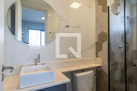 Apartamento à venda com 33m², 1 quarto e sem vaga Apartamento à venda com 33m², 1 quarto e sem vagaBanheiro da Suíte