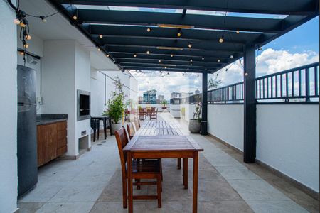 Apartamento à venda com 33m², 1 quarto e sem vaga Apartamento à venda com 33m², 1 quarto e sem vagaÁrea comum - Churrasqueira