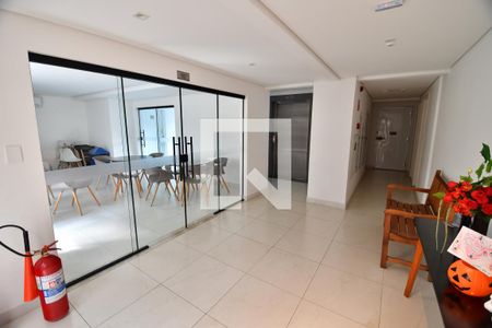 Hall de entrada de apartamento para alugar com 2 quartos, 51m² em Parque Brasília, Campinas