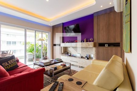 Sala de apartamento para alugar com 3 quartos, 167m² em Parque Industrial Tomas Edson, São Paulo