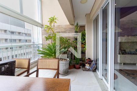 Varanda da Sala de apartamento para alugar com 3 quartos, 167m² em Parque Industrial Tomas Edson, São Paulo