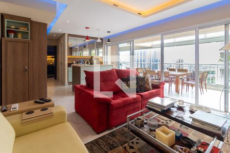 Sala de apartamento para alugar com 3 quartos, 167m² em Parque Industrial Tomas Edson, São Paulo