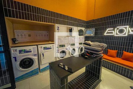 Studio para alugar com 25m², 1 quarto e sem vagaLavanderia