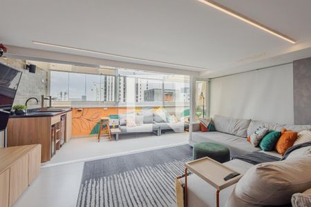 Sala de apartamento à venda com 1 quarto, 92m² em Jardim Paulista, São Paulo