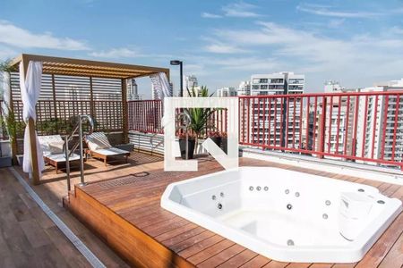 Apartamento para alugar com 27m², 1 quarto e sem vaga Apartamento para alugar com 27m², 1 quarto e sem vagaÁrea comum - Rooftop