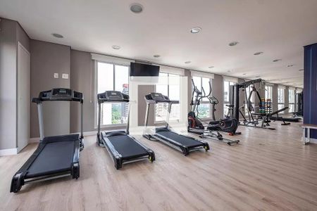 Studio à venda com 28m², 1 quarto e sem vaga Studio à venda com 28m², 1 quarto e sem vagaAcademia