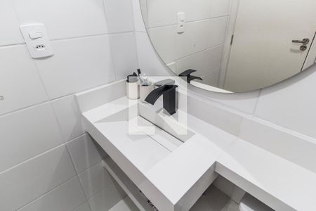 Apartamento para alugar com 41m², 2 quartos e 1 vagaDetalhe do banheiro