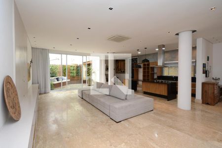 Sala de casa de condomínio à venda com 4 quartos, 300m² em Vila Nova Caledonia, São Paulo