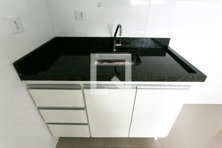 Cozinha de apartamento para alugar com 2 quartos, 38m² em Vila Carrão, São Paulo