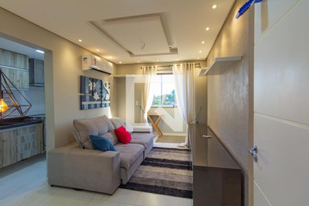 Sala de apartamento para alugar com 2 quartos, 55m² em Igara, Canoas