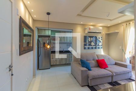 Sala de apartamento para alugar com 2 quartos, 55m² em Igara, Canoas