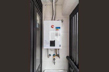 Apartamento à venda com 28m², 1 quarto e sem vagaVaranda e Área de Serviço