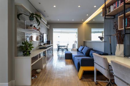 Sala de apartamento para alugar com 3 quartos, 89m² em Vila Olímpia, São Paulo