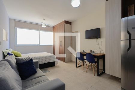 Studio - Sala de kitnet/studio à venda com 1 quarto, 24m² em Santana, São Paulo