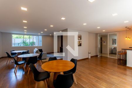 Apartamento à venda com 37m², 2 quartos e sem vagaÁrea comum - Salão de festas