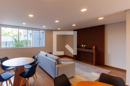 Apartamento à venda com 37m², 2 quartos e sem vagaÁrea comum - Salão de festas