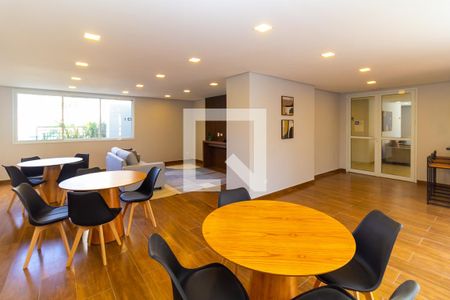 Apartamento à venda com 37m², 2 quartos e sem vagaÁrea comum - Salão de festas