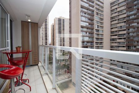 Sacada de apartamento para alugar com 1 quarto, 34m² em Águas Claras, Brasília