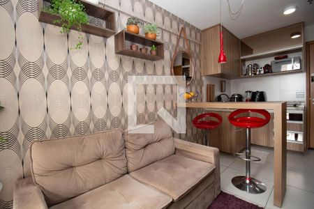 Sala de apartamento para alugar com 1 quarto, 34m² em Águas Claras, Brasília