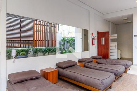 Apartamento para alugar com 50m², 1 quarto e sem vaga Apartamento para alugar com 50m², 1 quarto e sem vagaÁrea comum - Sauna