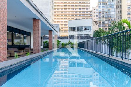 Apartamento para alugar com 50m², 1 quarto e sem vaga Apartamento para alugar com 50m², 1 quarto e sem vagaÁrea comum - Piscina