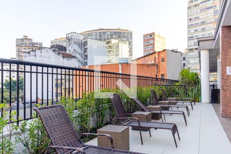 Apartamento para alugar com 50m², 1 quarto e sem vaga Apartamento para alugar com 50m², 1 quarto e sem vagaÁrea comum - Piscina