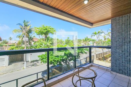 Varanda de apartamento para alugar com 3 quartos, 118m² em Jardim Tres Marias, Guarujá