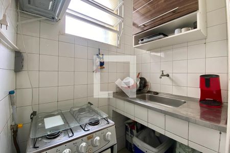 Cozinha de apartamento para alugar com 1 quarto, 29m² em Centro, Rio de Janeiro