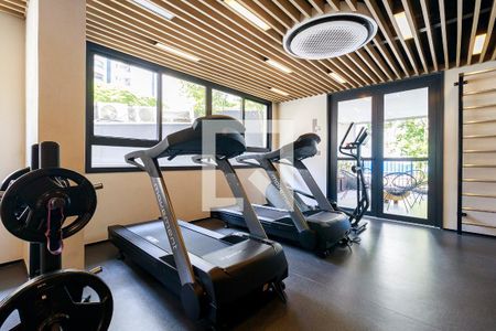 Studio à venda com 25m², 0 quarto e sem vaga Studio à venda com 25m², 0 quarto e sem vagaAcademia