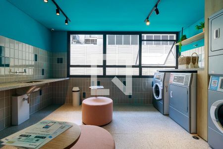 Studio à venda com 25m², 0 quarto e sem vaga Studio à venda com 25m², 0 quarto e sem vagaLavanderia