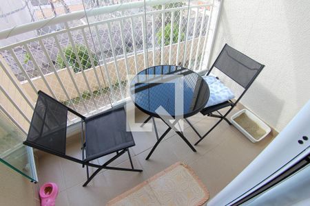 Apartamento à venda com 52m², 2 quartos e 1 vagaVaranda