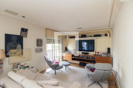 Sala de apartamento à venda com 3 quartos, 214m² em Santa Cecilia, São Paulo