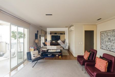 Sala de apartamento à venda com 3 quartos, 214m² em Santa Cecilia, São Paulo