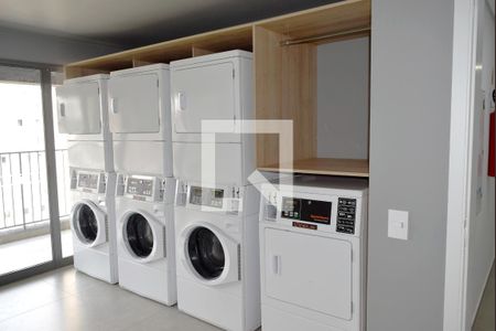 Studio para alugar com 27m², 1 quarto e sem vagaLavanderia