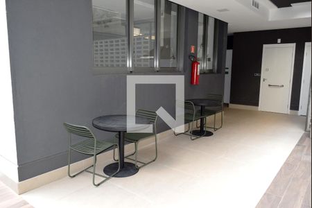 Studio para alugar com 27m², 1 quarto e sem vagaChurrasqueira