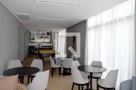 Studio para alugar com 27m², 1 quarto e sem vagaÁrea comum - Salão de festas